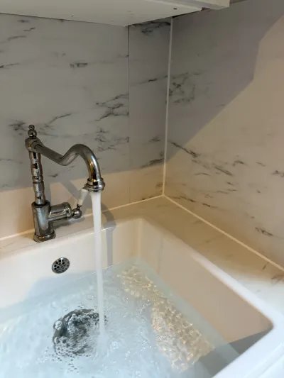 New kitchen mixer tap installed in Holborn WC1N — Pristine Gas Ltd