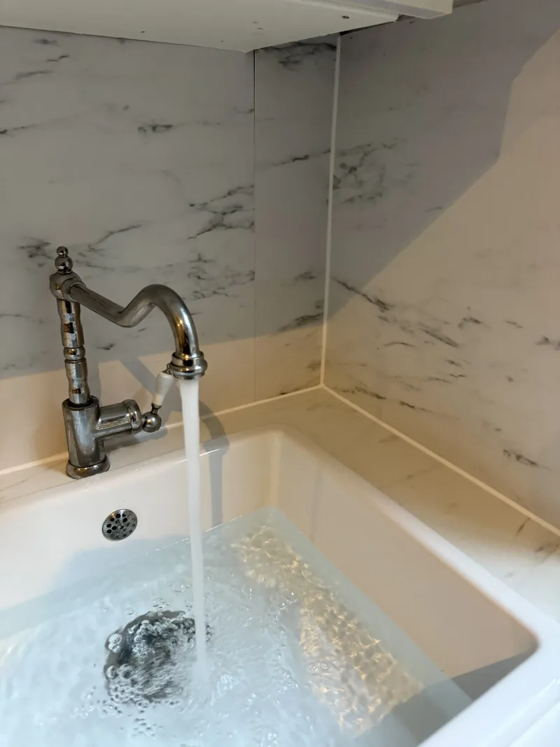 New kitchen mixer tap installed in Holborn WC1N — Pristine Gas Ltd