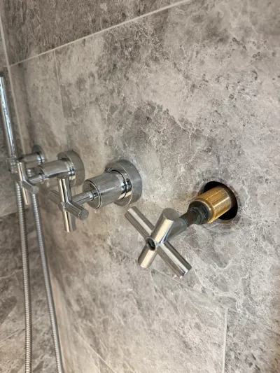 Thermostatic shower valve repaired in Brent Cross NW4 — Pristine Gas Ltd